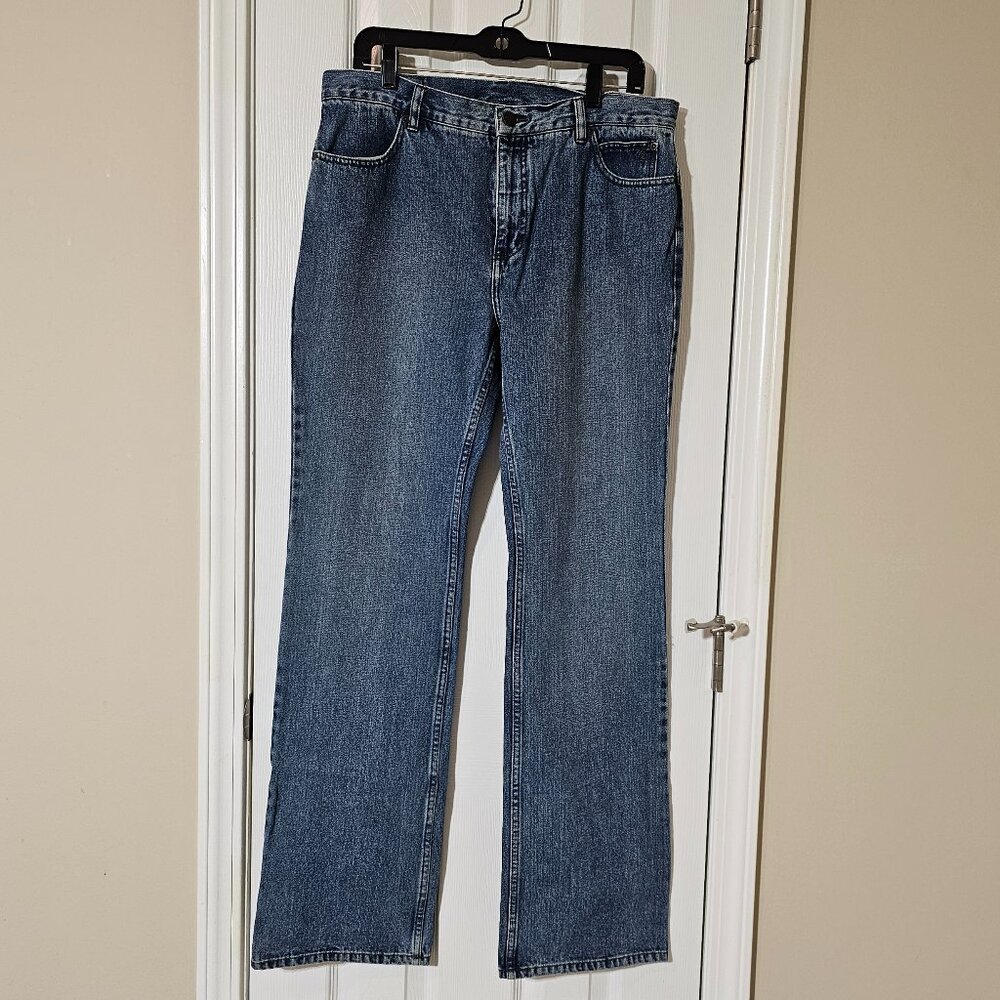 Vintage Harley-Davidson Women's Jeans - Size 12 - Embroidered Back 34X34‎